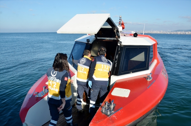İstanbul'da deniz ambulansları 3 yılda yaklaşık 10 bin hasta taşıdı